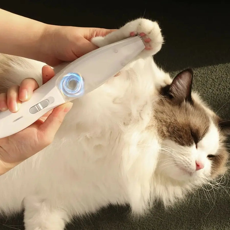Aparador com aspirador para pelos de pets
