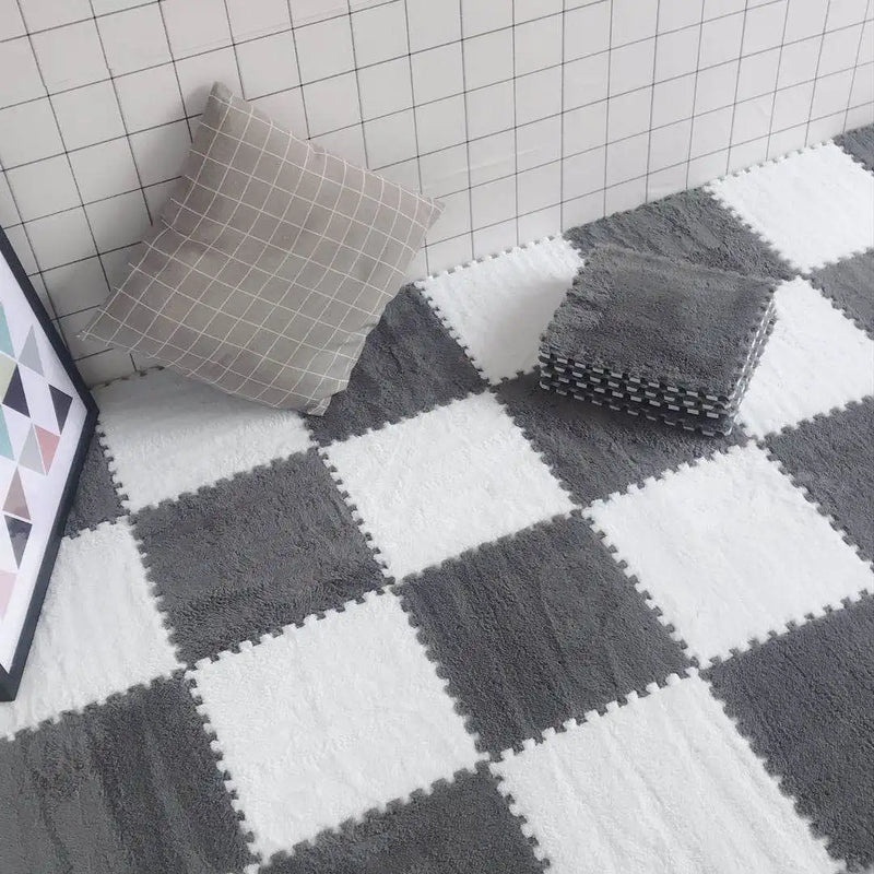 Kit tapete quebra-cabeças pelucia
