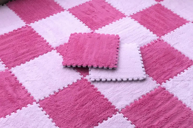 Kit tapete quebra-cabeças pelucia